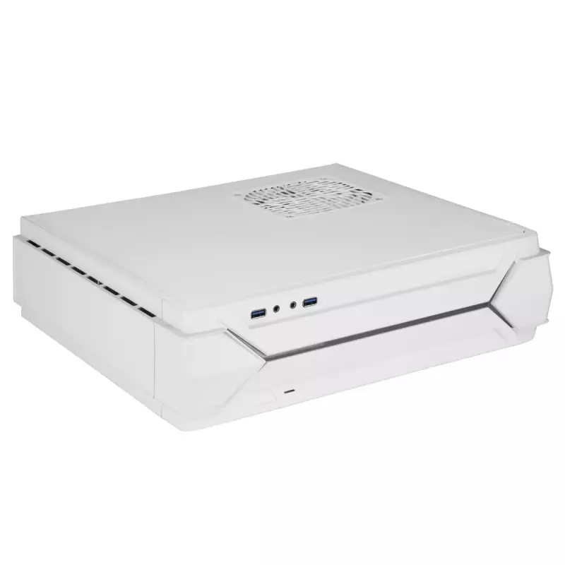 PC-kotelo Silverstone RVZ03-ARGB Desktop valkoinen