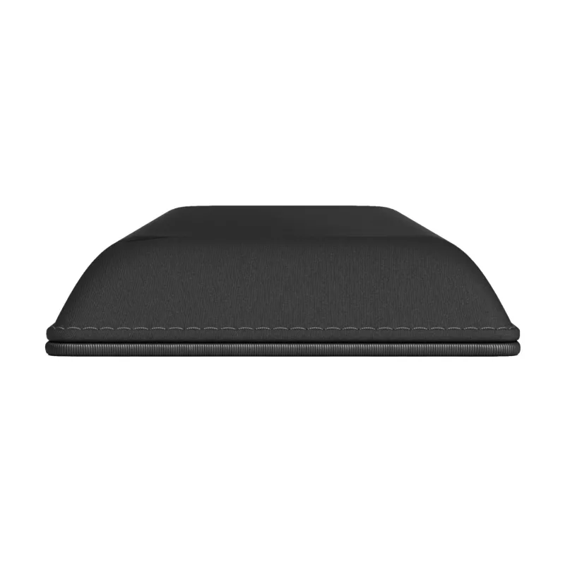 Rannetuki GLORIOUS kangas 100 mm musta näppäimistöille — GLO-KB-ACC-WR-CLTH-100-BLK