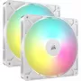 Corsair RS140 ARGB Dual Pack kotelotuulettimet, 140 mm, valkoiset, CO-9050187-WW