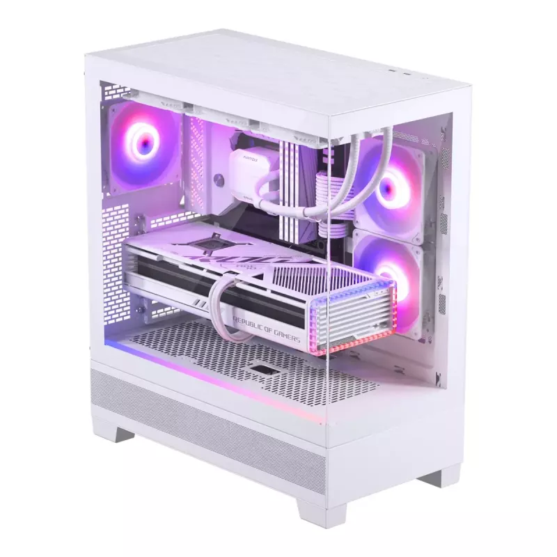 PC-kotelo Phanteks XT View Midi Tower valkoinen