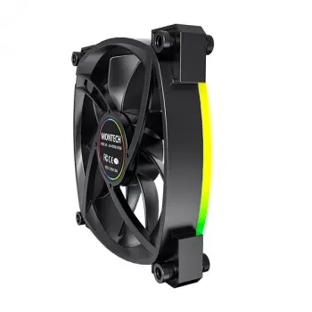 Tuuletinmoduuli Montech AX120 PWM 120mm 12V musta 3-pin 4-pin