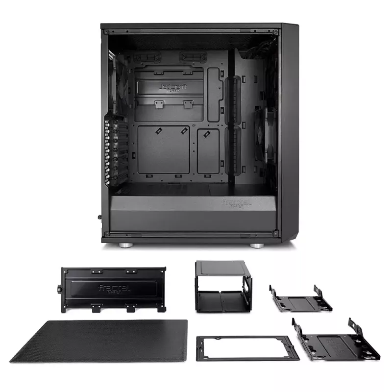 PC-kotelo Fractal Design Meshify C Midi Tower musta