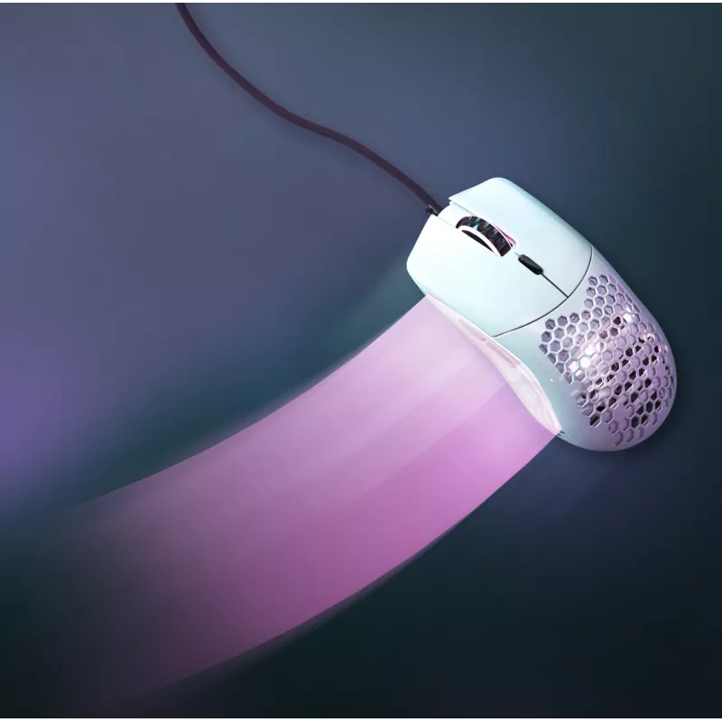 Glorious Gaming Glorious Model O- hiiri Regular (valkoinen), oikeakätinen, optinen, USB Type-A, 3200 DPI, valkoinen