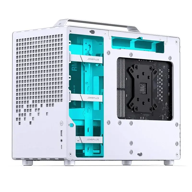 Tietokonekotelo Jonsbo Jonsplus Z20 Mesh Mini Tower Micro-ATX valkoinen