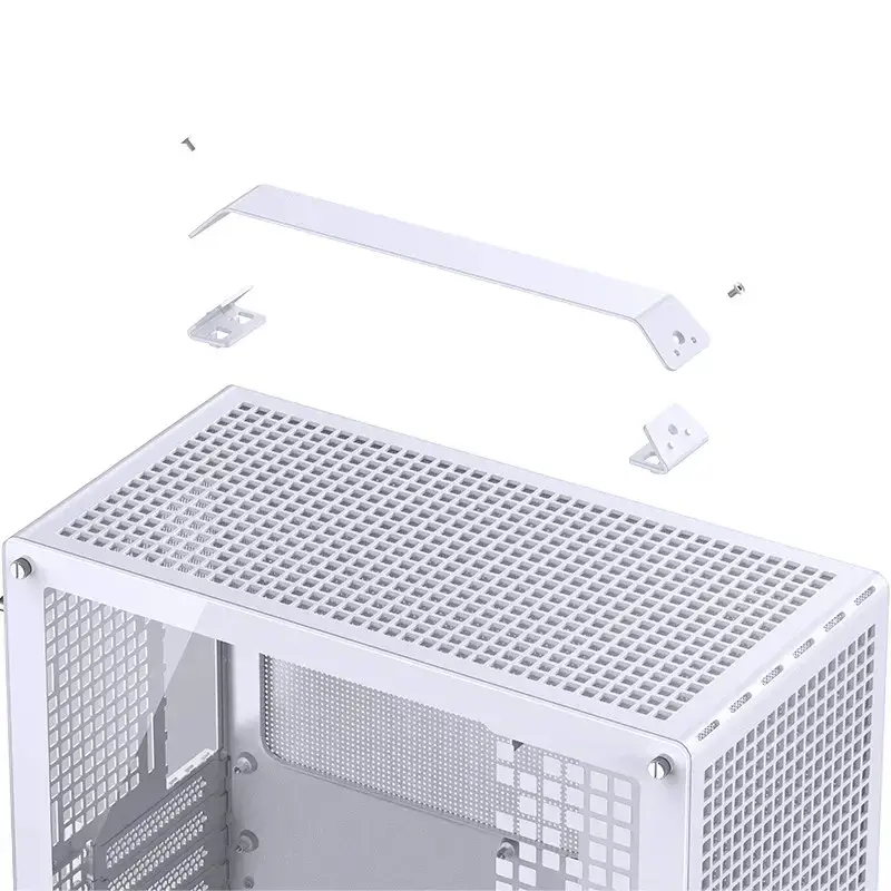Tietokonekotelo Jonsbo Jonsplus Z20 Mesh Mini Tower Micro-ATX valkoinen