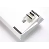 Ducky One 3 Classic Pure White SF -pelinäppäimistö USB Mechanical 67 näppäintä RGB
