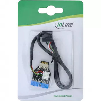 Sisäinen USB 3.1 / 3.0 sovitin InLine 33446A
