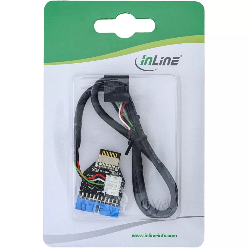 Sisäinen USB 3.1 / 3.0 sovitin InLine 33446A