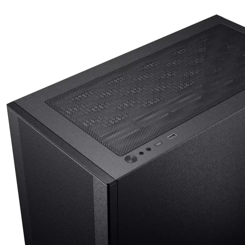Phanteks XT Pro Ultra PH-XT523P1_DBK01 Midi Tower -tietokonekotelo, E-ATX, karkaistu lasi, D-RGB, musta