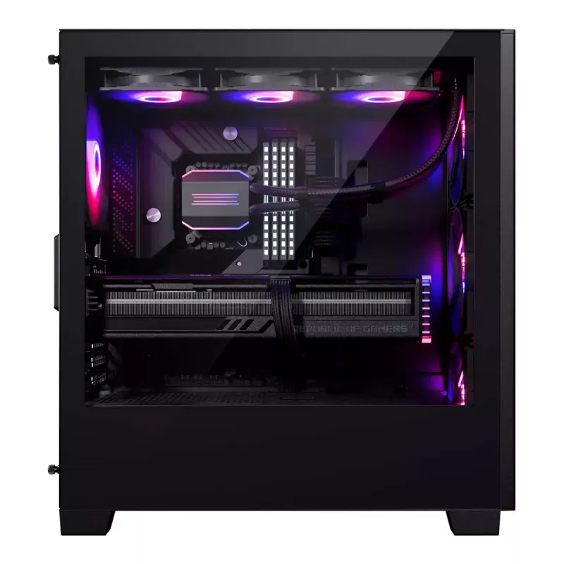 Phanteks XT Pro Ultra PH-XT523P1_DBK01 Midi Tower -tietokonekotelo, E-ATX, karkaistu lasi, D-RGB, musta