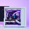 PC-kotelo Jonsbo D41 MESH Midi Tower valkoinen