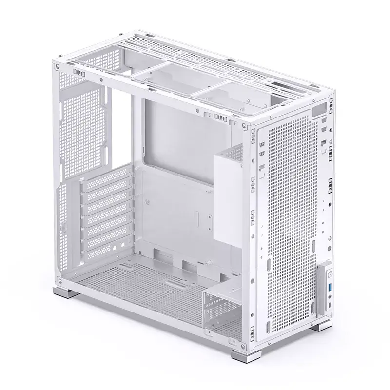 PC-kotelo Jonsbo D41 MESH Midi Tower valkoinen