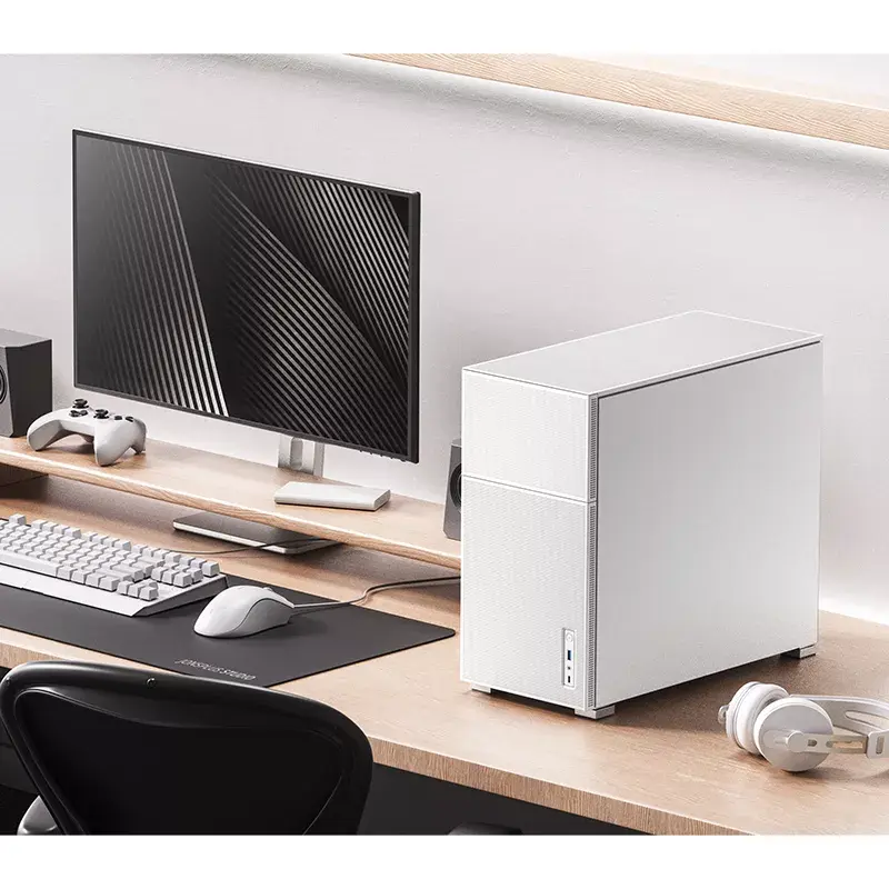 PC-kotelo Jonsbo D41 MESH Midi Tower valkoinen