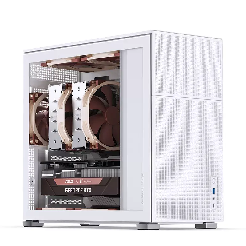 PC-kotelo Jonsbo D41 MESH Midi Tower valkoinen