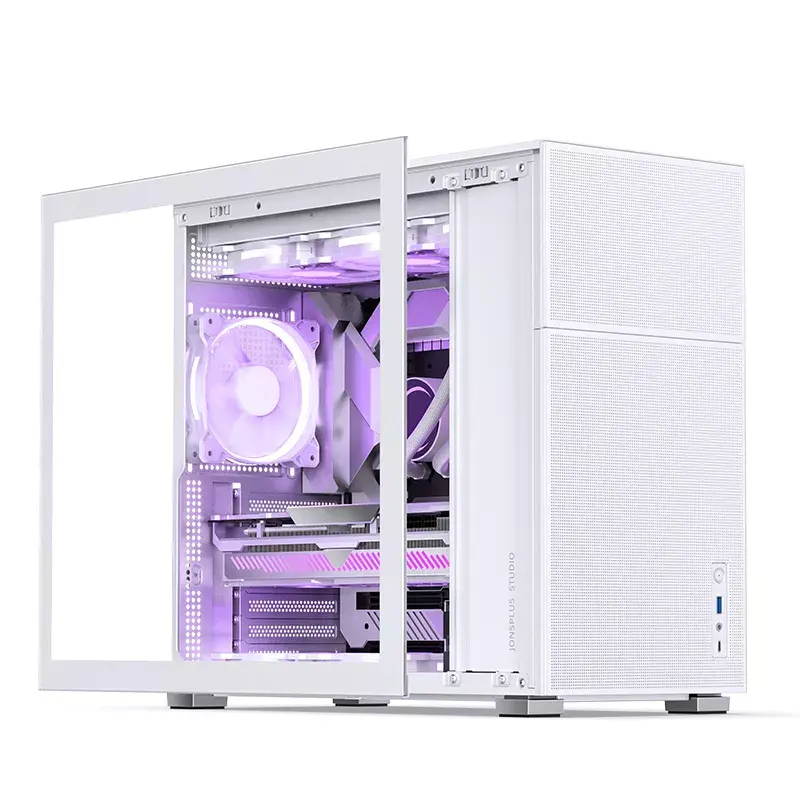 PC-kotelo Jonsbo D41 MESH Midi Tower valkoinen