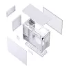 PC-kotelo Jonsbo D41 MESH Midi Tower valkoinen