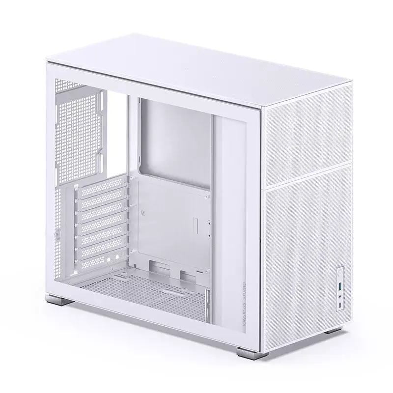 PC-kotelo Jonsbo D41 MESH Midi Tower valkoinen