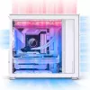 PC-kotelo Jonsbo D41 MESH Midi Tower valkoinen