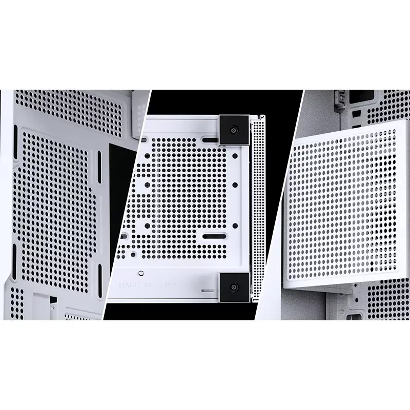 PC-kotelo Jonsbo D41 MESH Midi Tower valkoinen