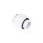 Alphacool Eiszapfen 17489 kääntyvä kaksoisnippa (adapteri) G1/4 ulkokierre – G1/4 ulkokierre, messinki, 22 mm, valkoinen