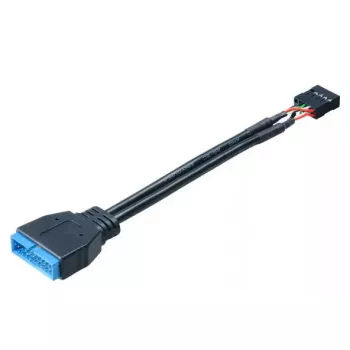 USB 3.0 - USB 2.0 adapterikaapeli Akasa AK-CBUB19-10BK