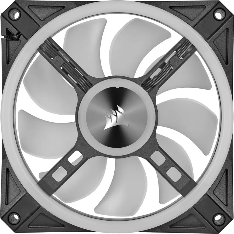 CORSAIR iCUE QL140 RGB 140mm PWM Dual Fan Kit Lighting Node Core