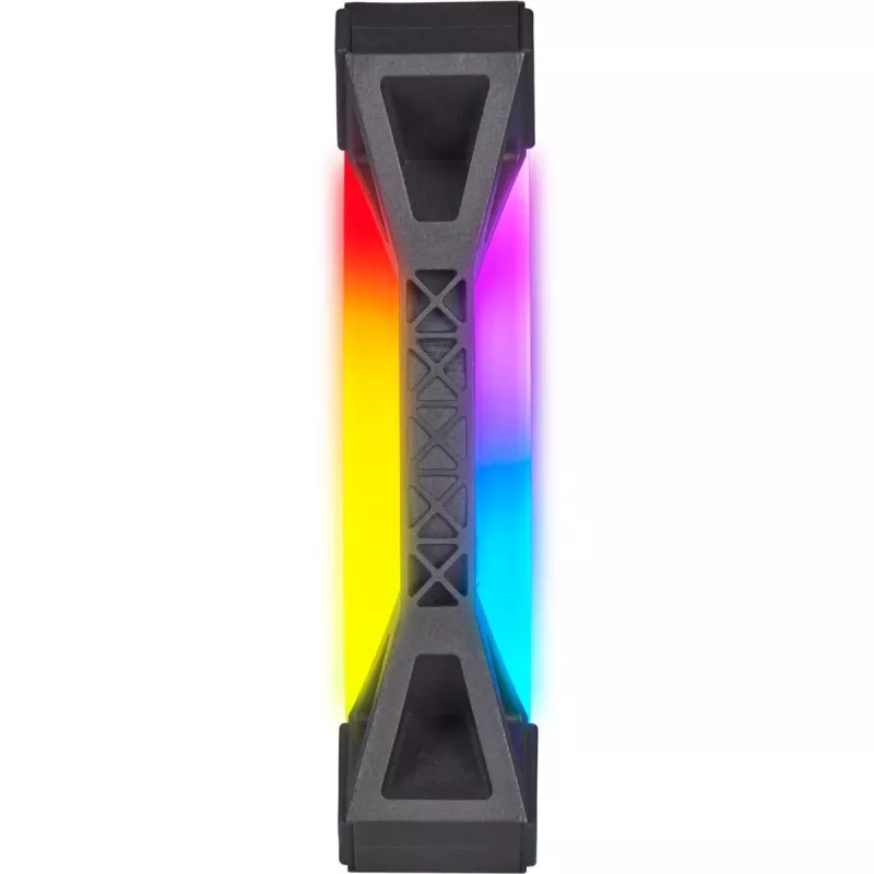 CORSAIR iCUE QL140 RGB 140mm PWM Dual Fan Kit Lighting Node Core