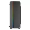 Aerocool GENESISV2BK PC ATX kotelo, etupaneeli LED ARGB tuuletin ARGB 12 cm, musta
