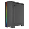 Aerocool GENESISV2BK PC ATX kotelo, etupaneeli LED ARGB tuuletin ARGB 12 cm, musta