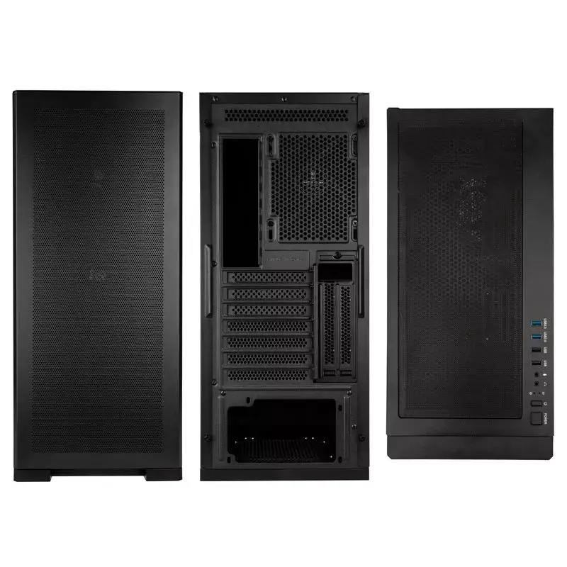 Kolink UNITY MESHBAY PERFORMANCE Midi Tower musta