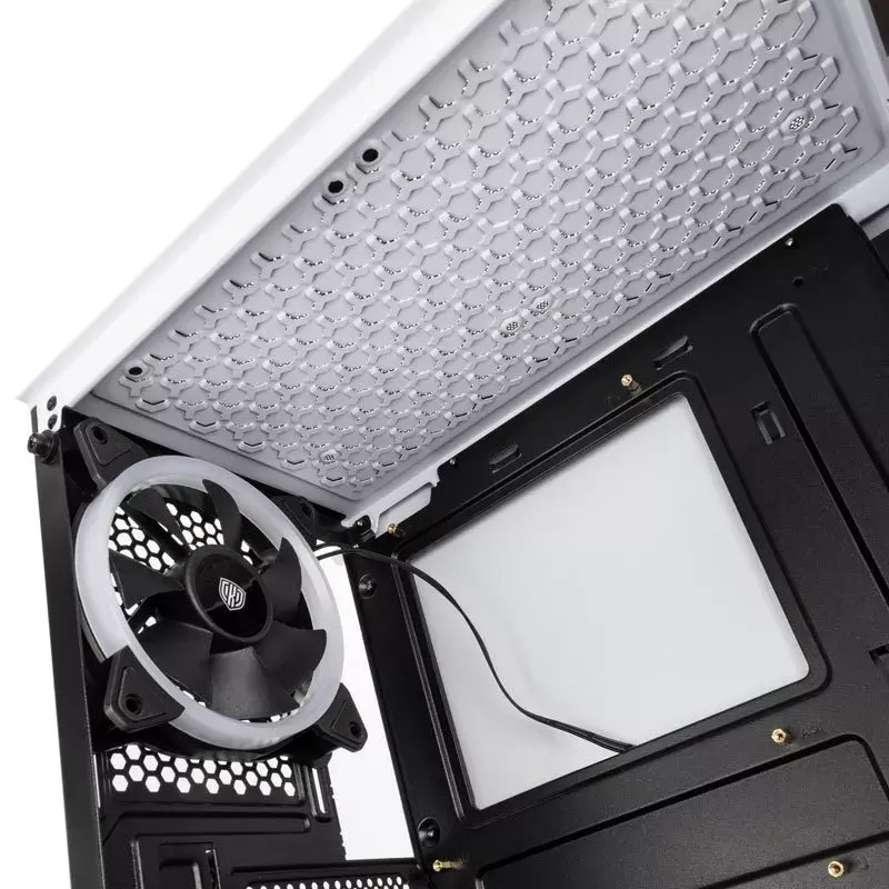 Kolink VOID WHITE Midi Tower tietokonekotelo valkoinen, musta