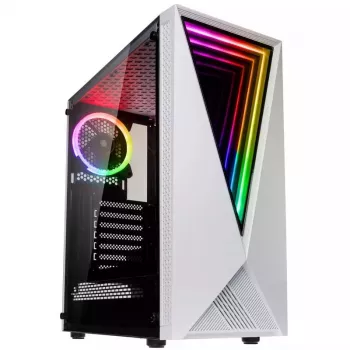 Kolink VOID WHITE Midi Tower tietokonekotelo valkoinen, musta
