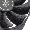 Kotelotuuletin SILVERSTONE SST-SF120B 120 mm musta — 120 mm:n jäähdytystuuletin PC-koteloihin