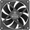 Kotelotuuletin SILVERSTONE SST-SF120B 120 mm musta — 120 mm:n jäähdytystuuletin PC-koteloihin