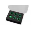 Kiristysrengas EK Water Blocks Quantum Torque alumiini vihreä 6 kpl
