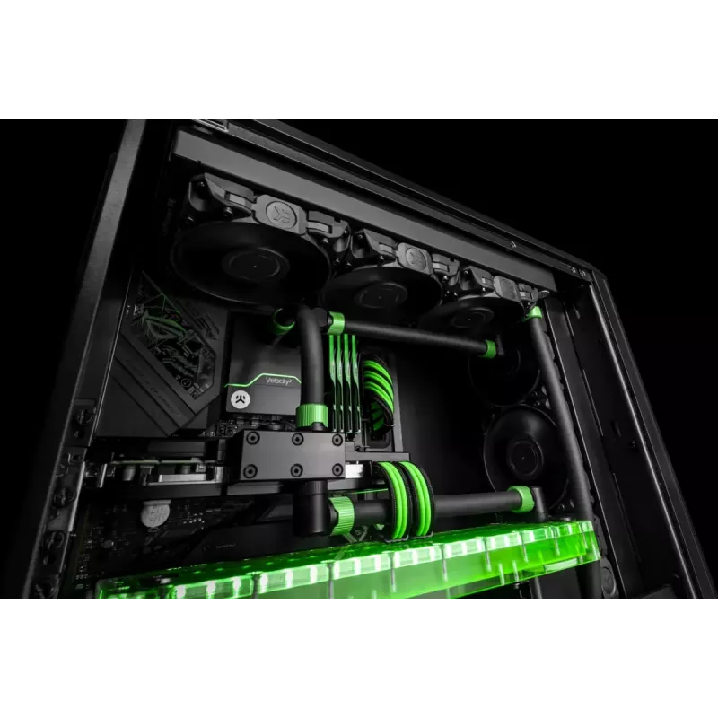 Kiristysrengas EK Water Blocks Quantum Torque alumiini vihreä 6 kpl