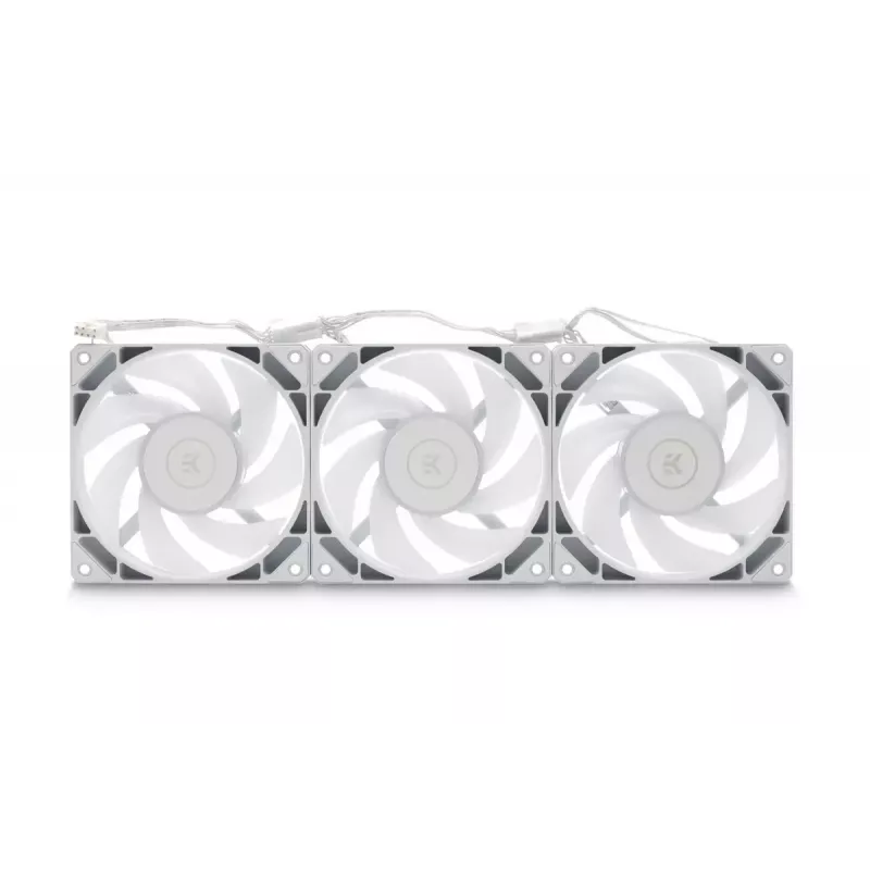 EK Water Blocks EK-Nucleus AIO CR360 Lux D-RGB prosessorin nestejäähdytin, 360 mm, valkoinen