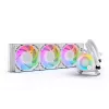 EK Water Blocks EK-Nucleus AIO CR360 Lux D-RGB prosessorin nestejäähdytin, 360 mm, valkoinen