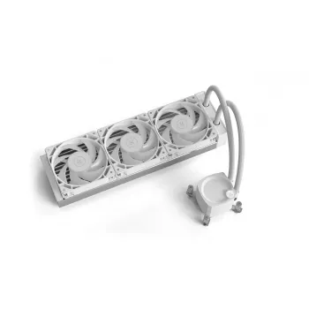 EK Water Blocks EK-Nucleus AIO CR360 Lux D-RGB prosessorin nestejäähdytin, 360 mm, valkoinen