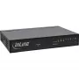 InLine verkkokytkin 8-porttinen, 1 Gbit/s, pöytämalli, metalli, tuuletinon, suojatut portit