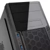 PC-kotelo Silverstone PS13 Mini Tower musta