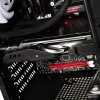 PC-kotelo Silverstone PS13 Mini Tower musta