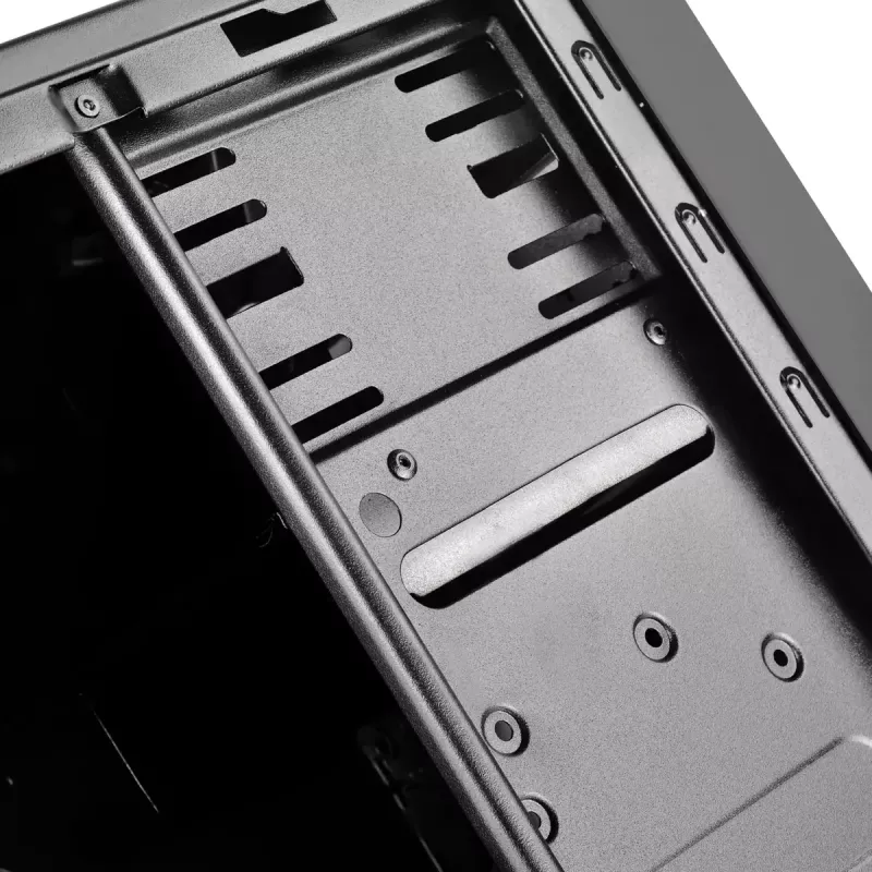 PC-kotelo Silverstone PS13 Mini Tower musta