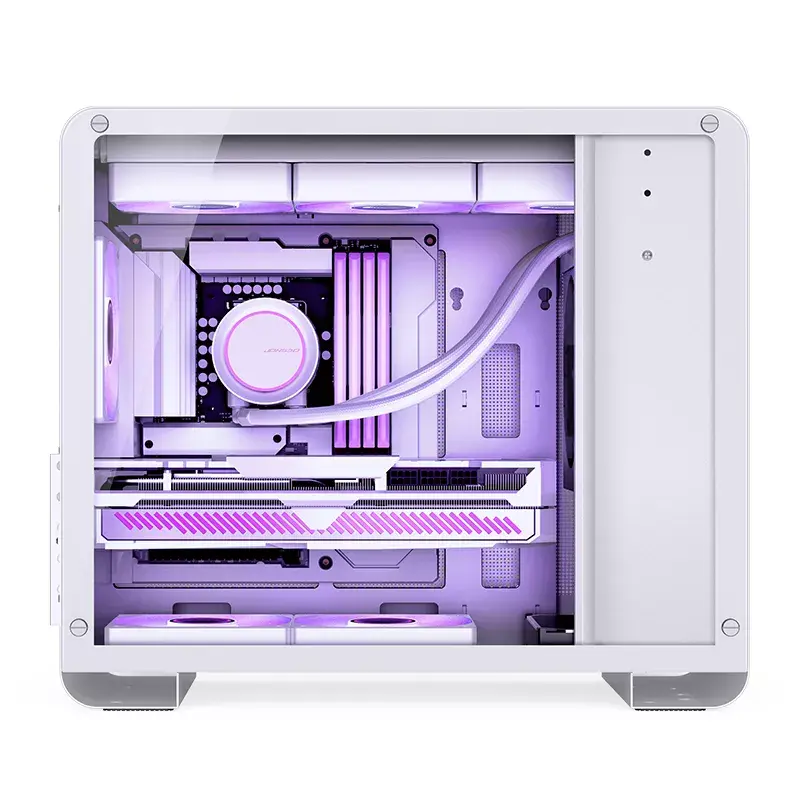 PC-kotelo Jonsbo U4 MINI WHITE Mini Tower valkoinen