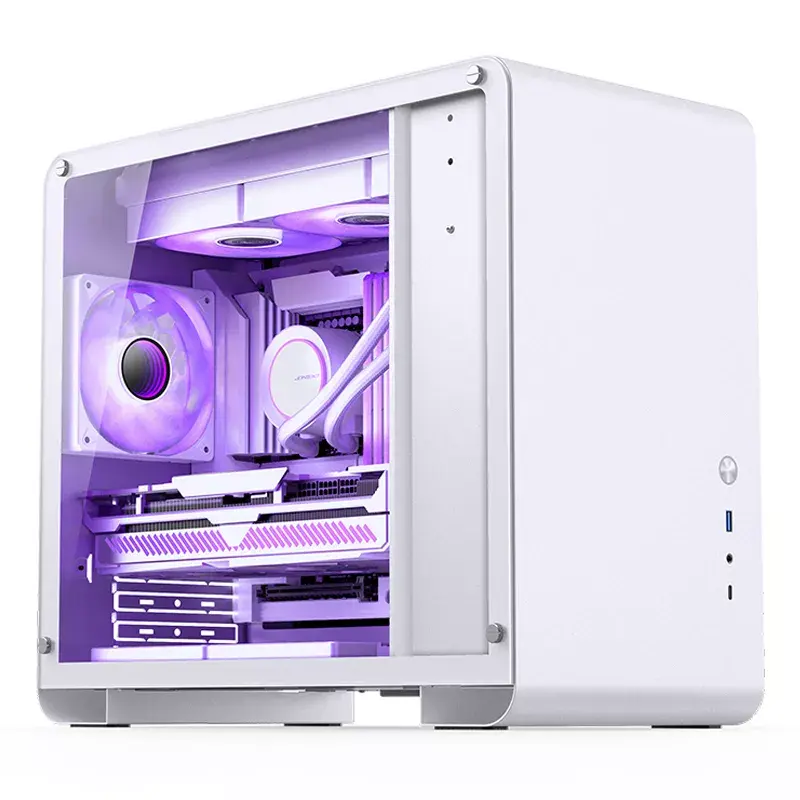 PC-kotelo Jonsbo U4 MINI WHITE Mini Tower valkoinen