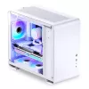 PC-kotelo Jonsbo U4 MINI WHITE Mini Tower valkoinen