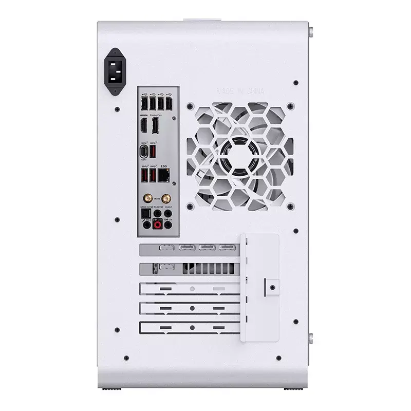 PC-kotelo Jonsbo U4 MINI WHITE Mini Tower valkoinen