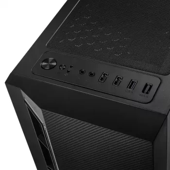 PC-kotelo Kolink Inspire K7 ARGB Midi Tower musta