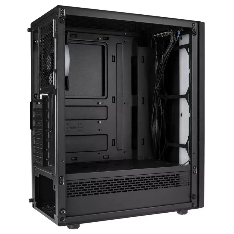 PC-kotelo Kolink Inspire K7 ARGB Midi Tower musta