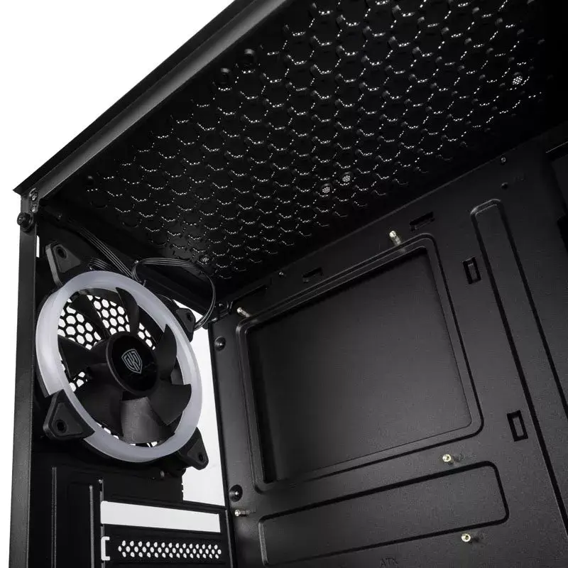 PC-kotelo Kolink Inspire K7 ARGB Midi Tower musta